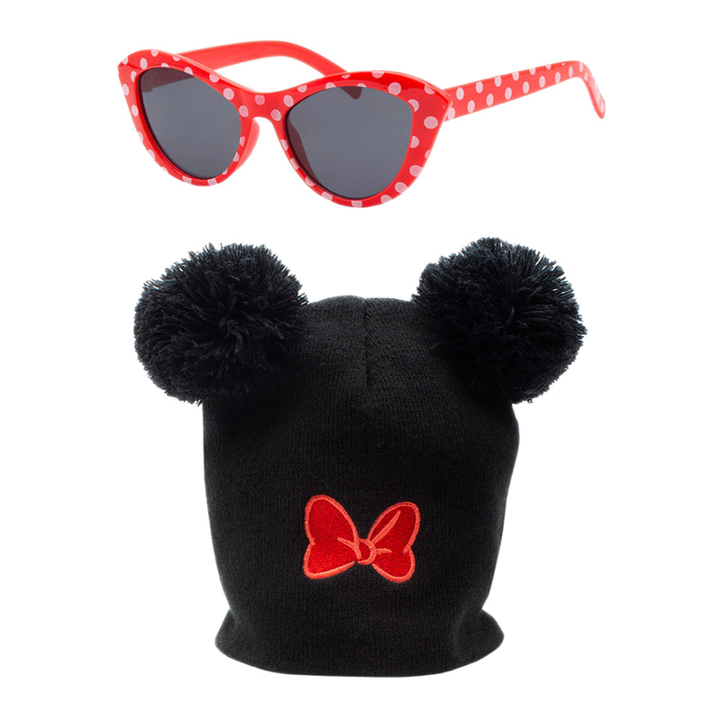 Polka Dot Red Shades & Beanie Comb